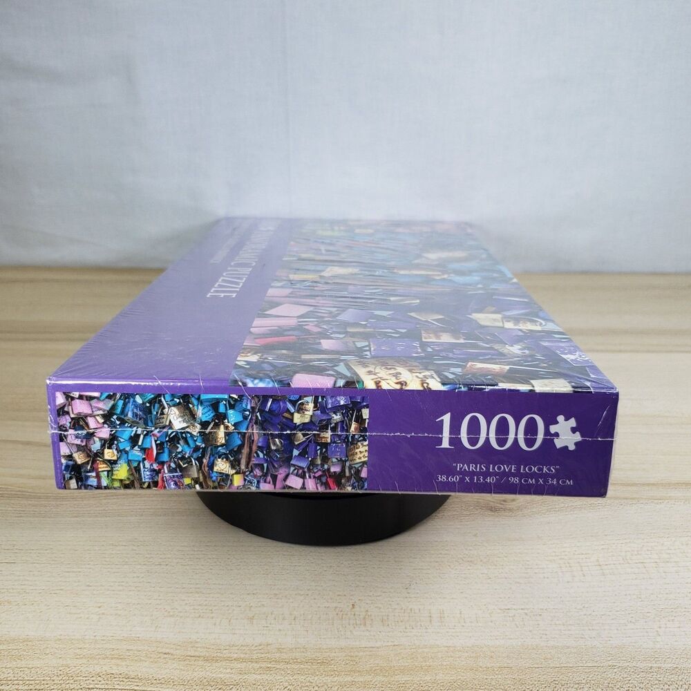 Andrews + Blaine LTD, #2844 Paris Love Locks Panorama Puzzle, 1000 Pieces New - Picture 6 of 16